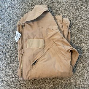 New with tags tan flight suit size 42R